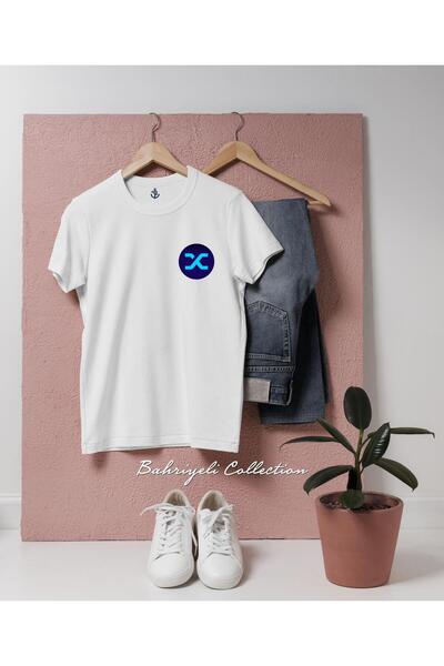Bahriyeli Collection Oversize Snx Synthetix Crypto Pocket Design Unisex T-Shirt