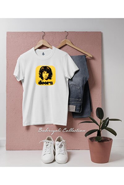 bahriyeli.jpeg tricou unisex cu design Jim Morrison The Doors muzician cântăr...