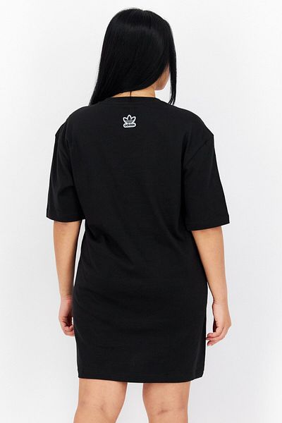 adidas Women Sportswear Fit Short Sleeve Outdoor Dress Shirt, Black