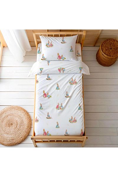 Zezig Rabbit Family Single Duvet Cover Set