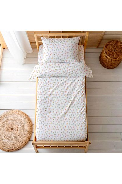 Zezig Soft Doodle Single Duvet Cover Set