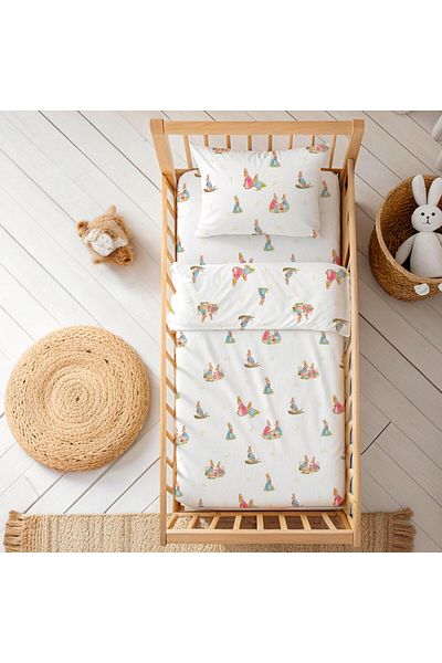 Zezig Rabbit Family Baby Bedding Set
