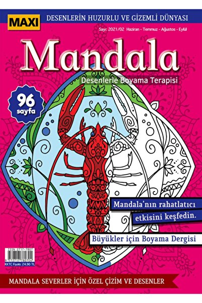 MAXİ Mandala Desenlerle Boyama Terapisi 004
