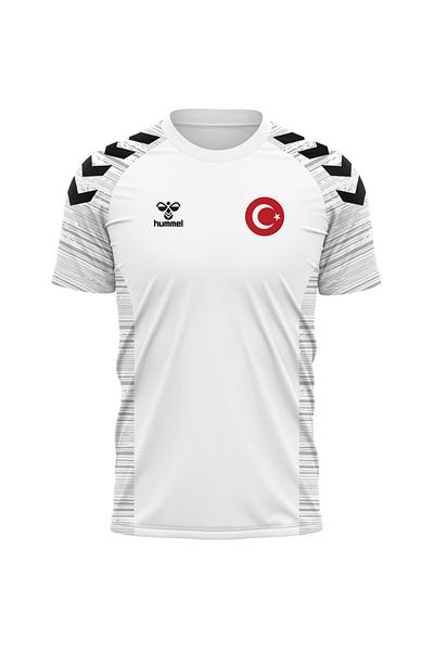 hummel National Team Line Training T-Shirt White