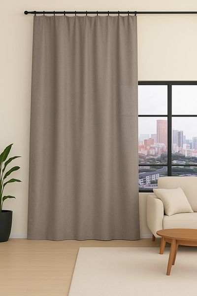 Premier Home Nadia Background Curtain 170X270 Gray