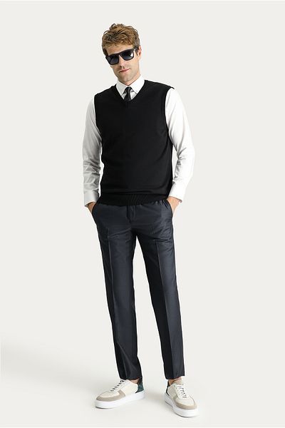 Kiğılı Slim Fit Slim Fit Classic Fabric Trousers