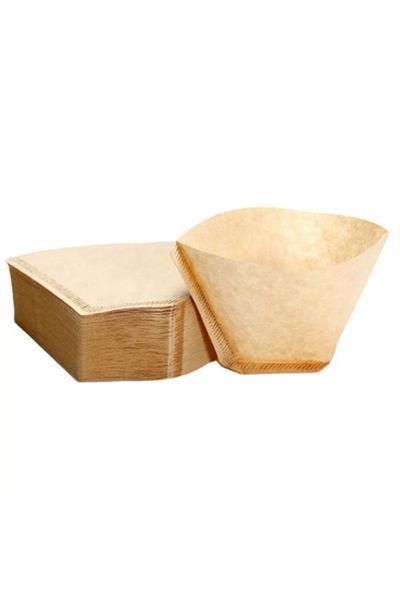 Generic Paper Coffee Filters, Brown - 100 Count - 6 Cup Capacity