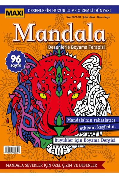 MAXİ Mandala Desenlerle Boyama Terapisi 003
