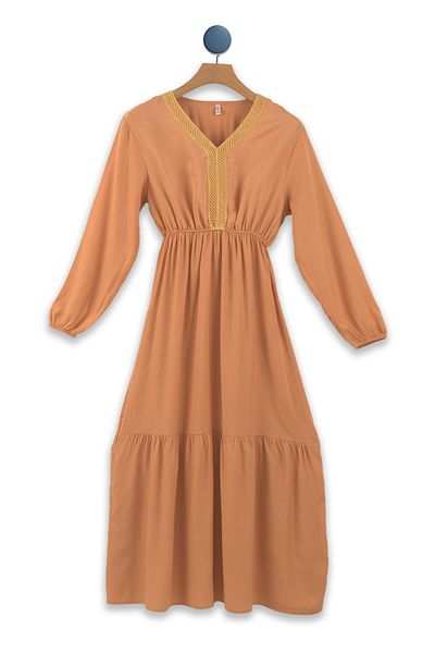 Lilo Co Caramel Light Dress