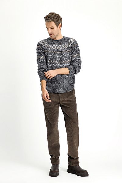 Kiğılı Regular Fit Cotton Velvet Trousers