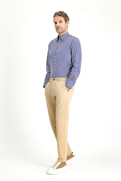 Kiğılı Slim Fit Slim Fit Lycra Canvas / Chino Trousers
