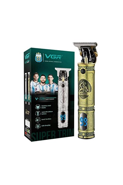 VGR V-228 Electric Shaving Machine-Hair Shaving And Trimming Beard Multicolor