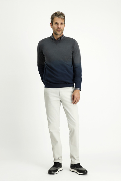 Kiğılı Regular Fit Likralı Kanvas / Chino Pantolon