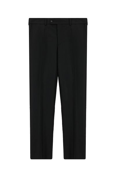 Kiğılı Wool Pleated Flannel Classic Fabric Trousers