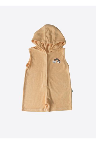 kitikate Organic Premium Men's Shorts Overalls Melon Towel