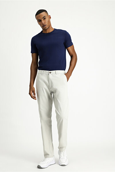 Kiğılı Regular Fit Likralı Kanvas / Chino Pantolon