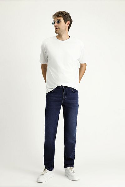 Kiğılı Lycra Regular Fit Denim Trousers