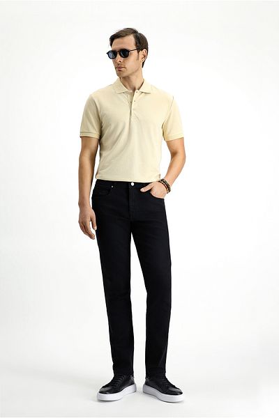 Kiğılı Regular Fit Lycra Denim Trousers