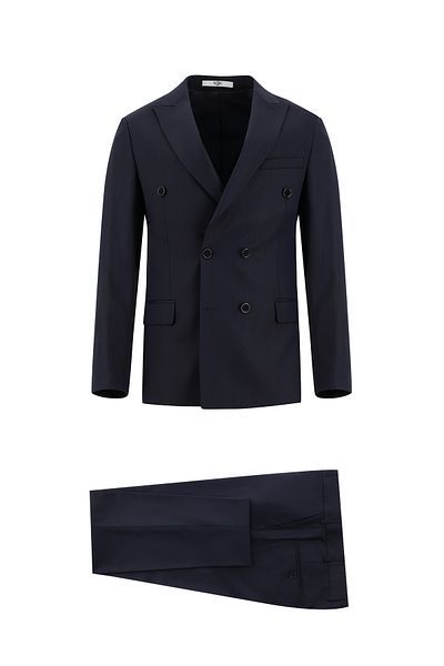 Kiğılı Super Slim Fit Extra Slim Fit Fit Double Breasted Print Suit
