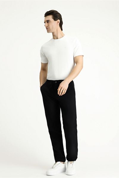 Kiğılı Techno-Line Slim Fit - Slim Fit Elastic Waist Drawstring Lycra Classic Pants