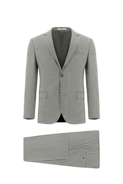 Kiğılı Super Slim Fit Extra Slim Fit Classic Patterned Suit