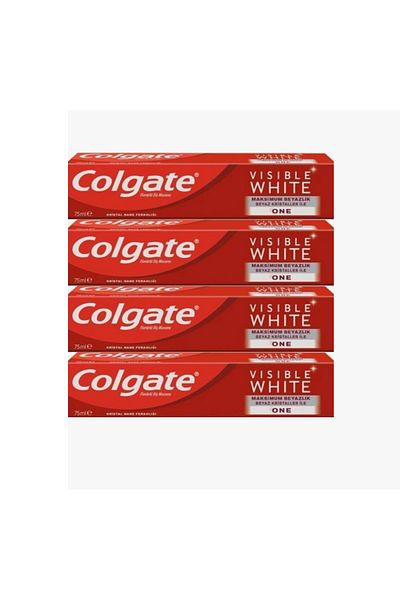 Colgate 75 ml Toothpaste - X4 Visible White