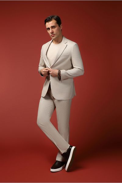 Kiğılı Classic Patterned Suit