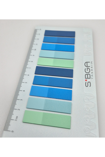 sibga tasarım Transparent Colored Postit Post-it Post It.Bookmark Bookmark Postit Sticker Note Paper 200 Sheets
