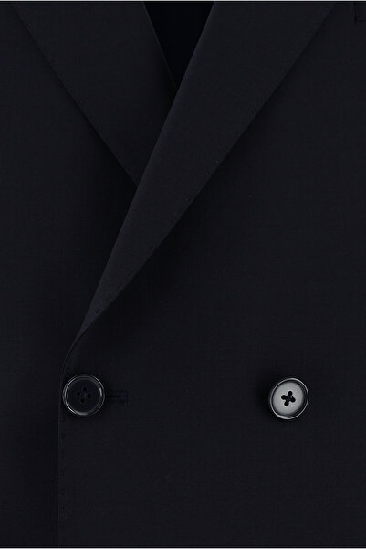 Kiğılı Regular Fit Yünlü Kruvaze Takım Elbise