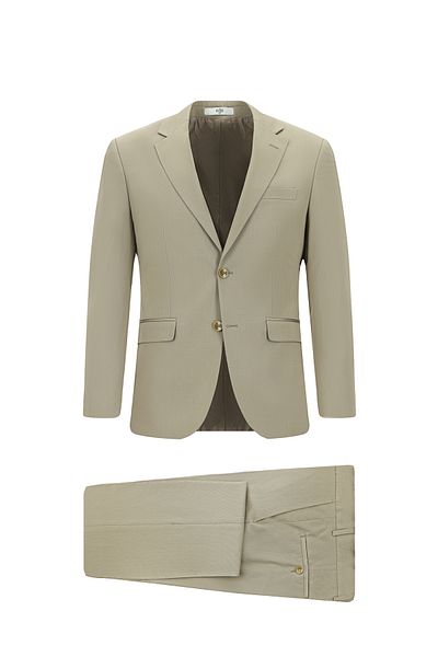 Kiğılı Slim Fit Slim Fit Cotton Lyocell Classic Suit