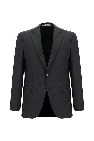 Kiğılı Woolen Striped Slim Fit Classic Suit