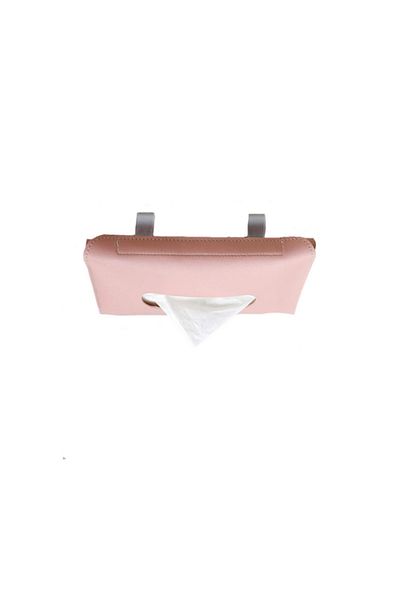 Generic Car Tissue Holder - Pink