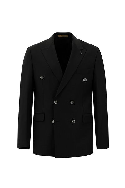 Kiğılı Regular Fit Woolen Double Breasted Suit