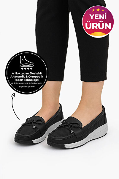 CARLA BELLA Balerina ortopedică pentru damă Pantofi de damă cu talpă conforta...