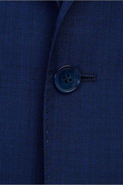 Abdullah Kiğılı Slim Fit Dar Kesim Klasik Yün Takım Elbise