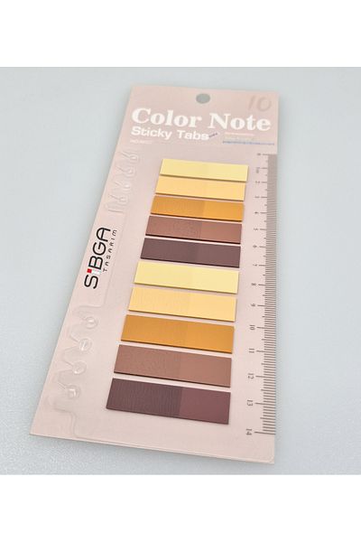 sibga tasarım Transparent Colored Postit Post-it Post It.Bookmark Bookmark Postit Sticker Note Paper 200 Sheets