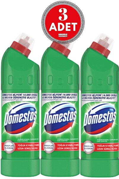 Domestos Çamaşır Suyu Dağ Esintisi 750 ml x3 Adet
