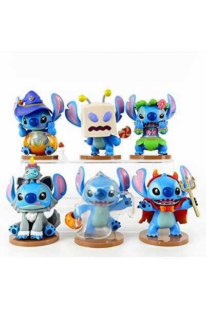 DEK Stitch Yeni Stil Figür 10 cm Büyük Boy Rastgele Model – Koleksiyonluk Dek...