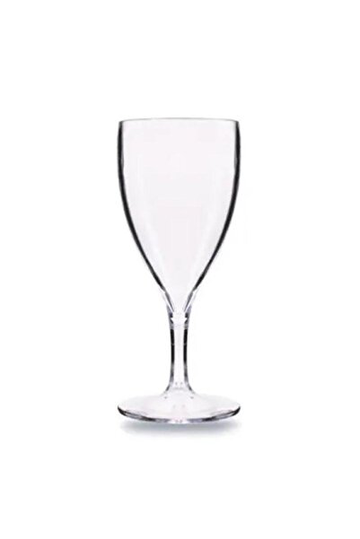 RUBİKAP Premium Polikarbonat Şarap Bardağı Şeffaf 255 Cc