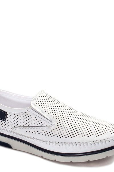 FAST STEP Ανδρικά παπούτσια casual από γνήσιο δέρμα 711ma07lzr