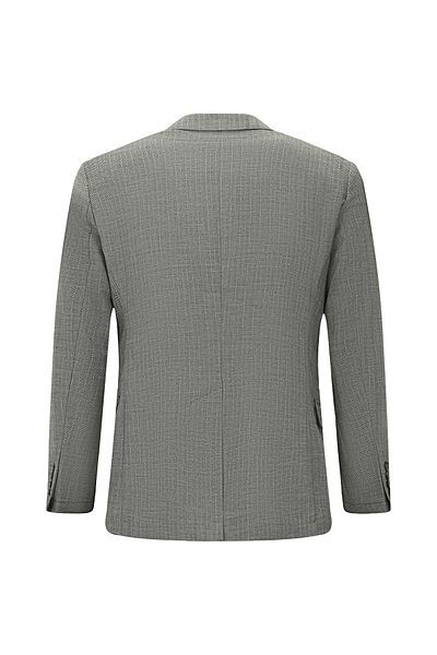 Kiğılı Regular Fit Linen Blend Patterned Sports Jacket