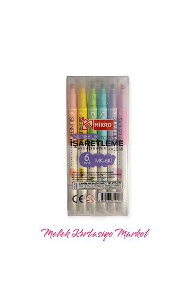 Mikro Phosphorescent Erasable Product - Breast and Hiğlıghter