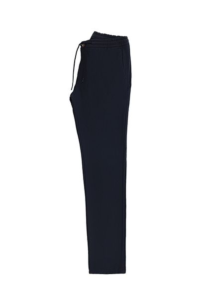 Abdullah Kiğılı Slim Fit Slim Fit Lycra Elastic Waist Stringed Trousers