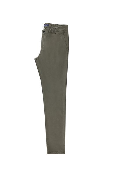 Abdullah Kiğılı Slim Fit Slim Fit Lycra Canvas / Chino Trousers