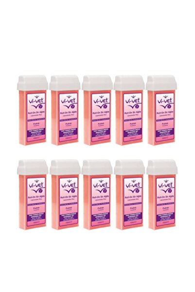 Vi-vet Kartuş Roll-on Pudralı Sir Ağda 100 ml X 10 Adet