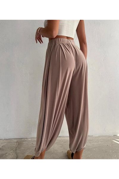 SUYA US WEAR Elastic Waist Baggy Model Trousers