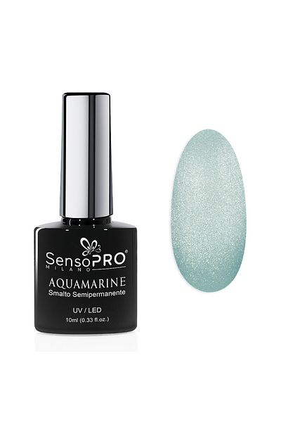 SensoPRO Milano Oja semipermanentă Aquamarine SensoPRO Milano 10ml, Brilliance Reflection