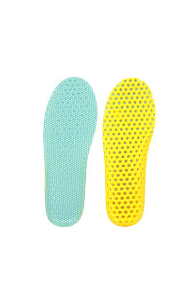 zenifique Set of 2 Zenifique Orthopedic Foam Insoles, Honeycomb Type, Multicolor, Size 40