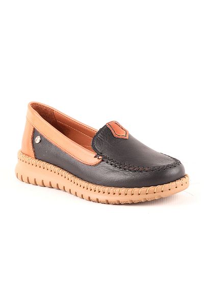 Mammamia 3265 Women's Leather Ballerinas