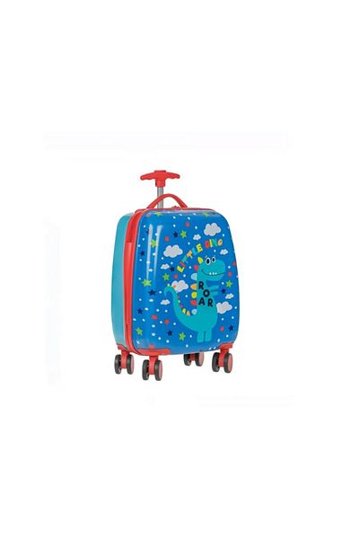 OEM Valiza copii design dinozaur, 50 x 31 x 21 cm, 22.8 litri OMC